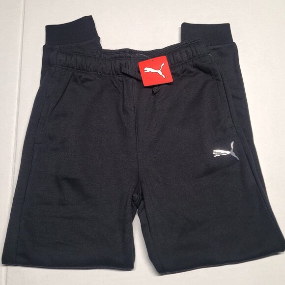 Puma Boy’s NWT sweatpants size Large color black - Picture 1 of 4